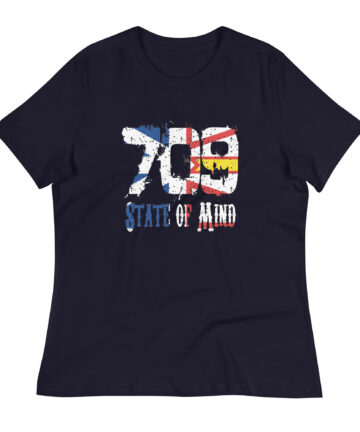 709 State of Mind NL Flag – Women’s T-Shirt – Newfoundland