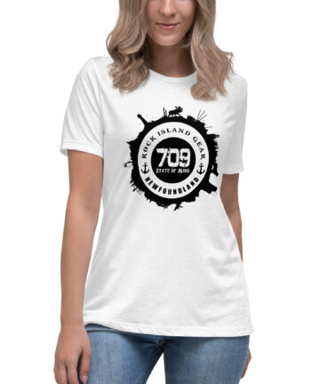 709 State of Mind Newfoundland Circle – Women’s T-Shirt – Newfoundland